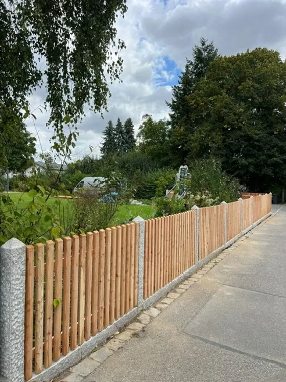 Holzzaun in Würzburg - fachgerechte Ausführung vor Ort